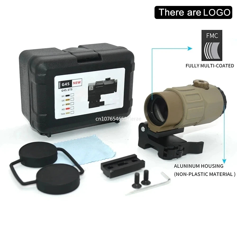 EOTECH 558 Holographic Collimator Red Dot Sight G43/G33 3X G45 5X Magnifier