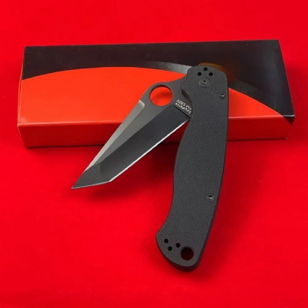 C81 Bearing Folding Knife - D2 Steel Blade, G10 Handle