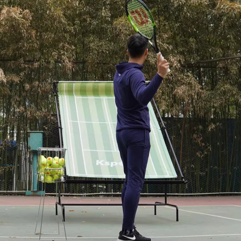 Waterproof Tennis Trainer Rebound Net Adjustable Angle