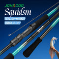 Johncoo Egi Fishing rod light weight 2.4m 2.6m Squid Fishing rod Titanium Guides