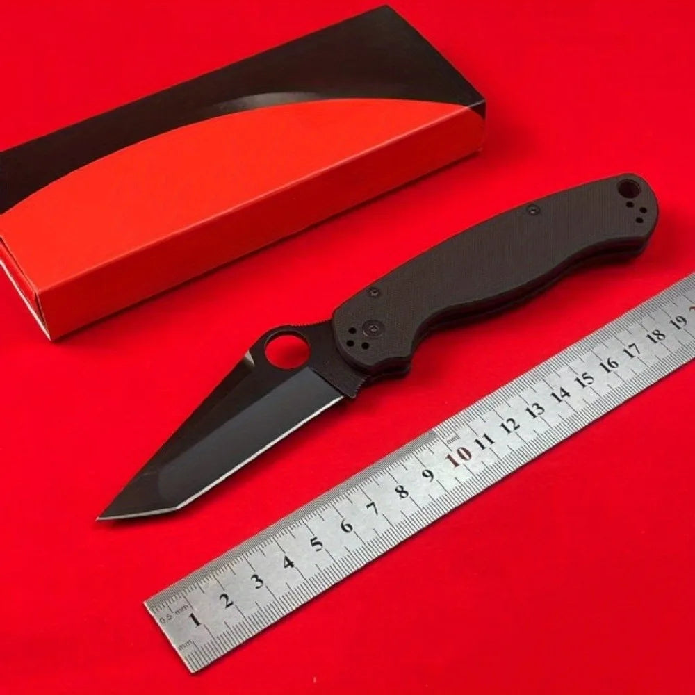 C81 Bearing Folding Knife - D2 Steel Blade, G10 Handle