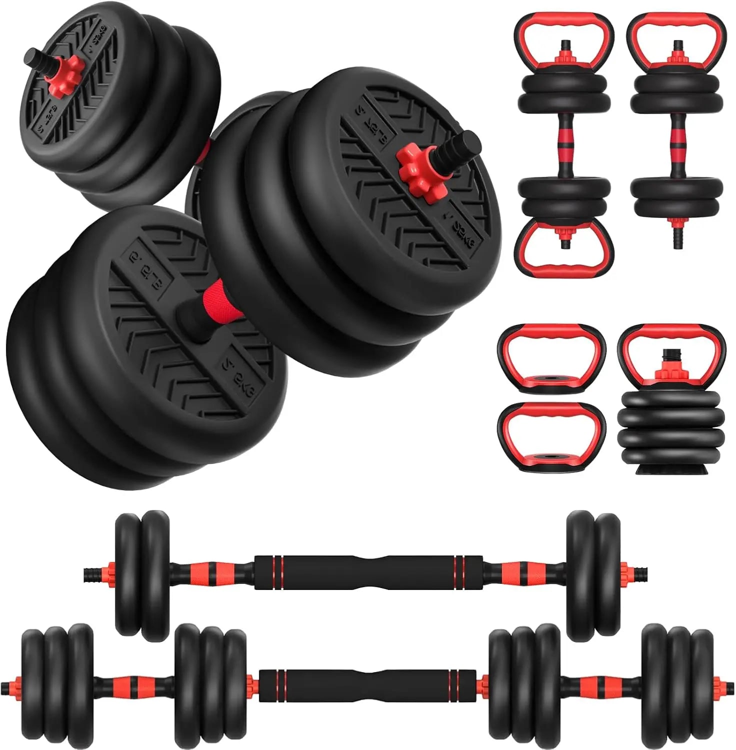 Adjustable Dumbbell Set 20-80lbs,