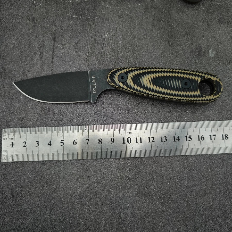 Sheathed Steel Military Tactical Fixed Blade Knife