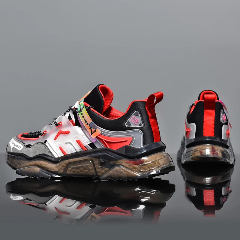 Men's casual skate shoes, low-top wear-resistant