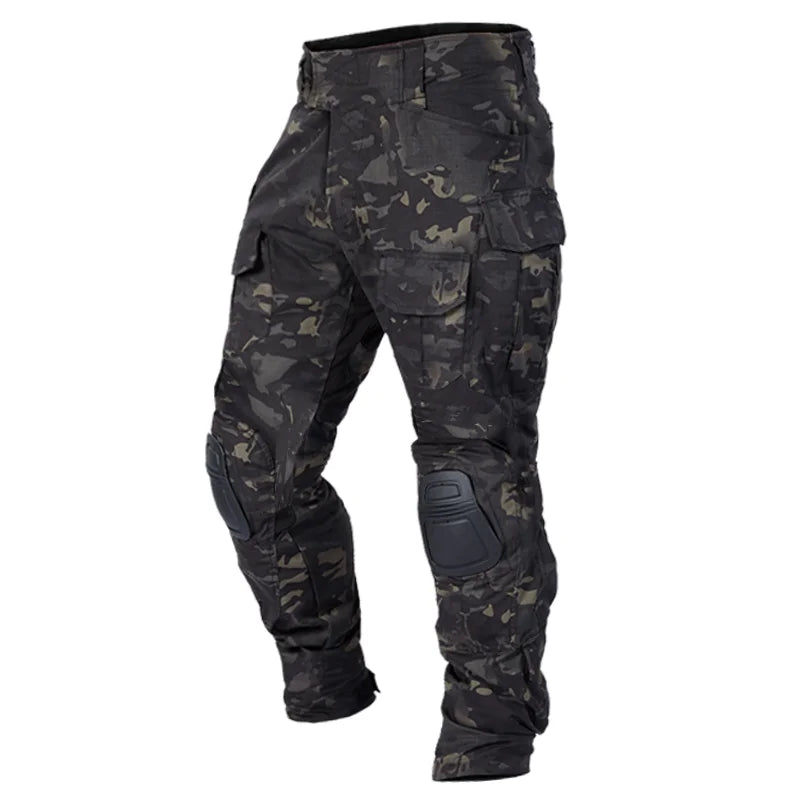 Men Tactical Uniform Camouflage Multicam Shirt Coat Pant