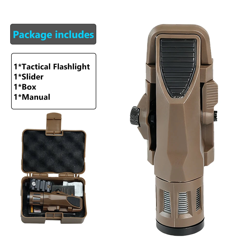 BOOIU Tactical Flashlight WML-G2 Nylon Metal Strobe LED Light