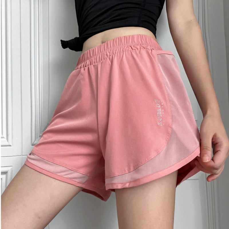 Sports Shorts for Women Anti-exposure Fitness