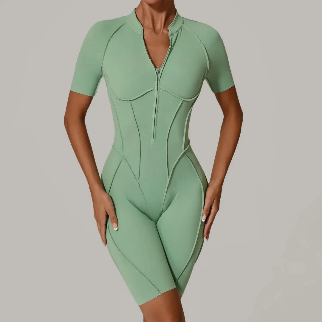 Women's Backless Hip Lift Yoga Jumpsuit