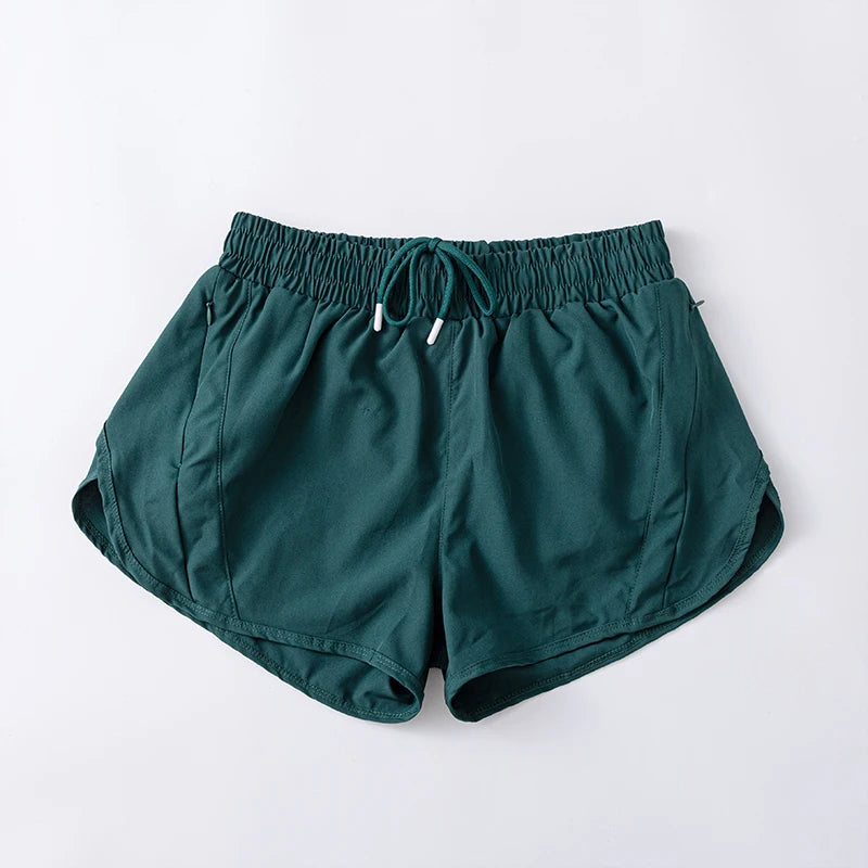 Women Running  Lightweight Athletic Shorts With Mesh Liner