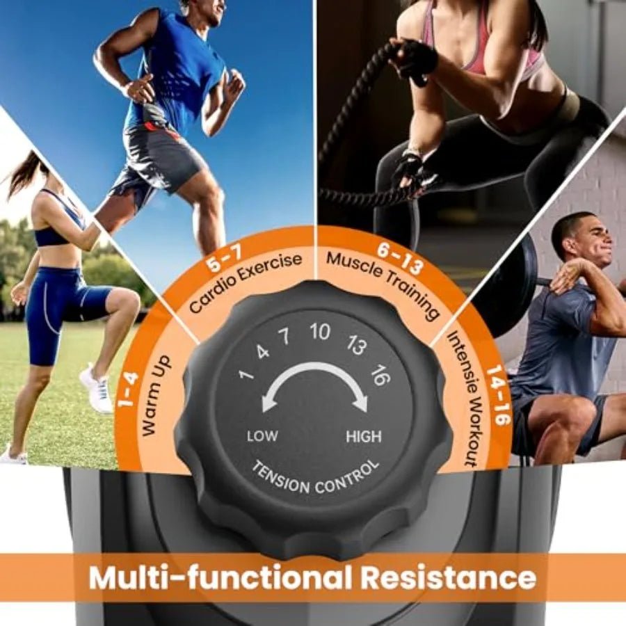 Recumbent Exercise Bike 16-Level Resistance