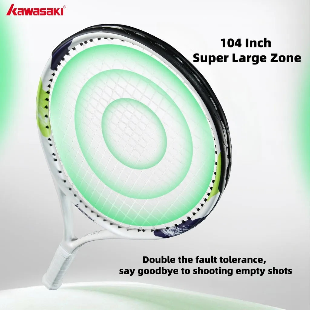 Kawasaki Light Tennis Rackets Set Carbon Composite Racquet Set KD1&PD1  Men and Women Training Set