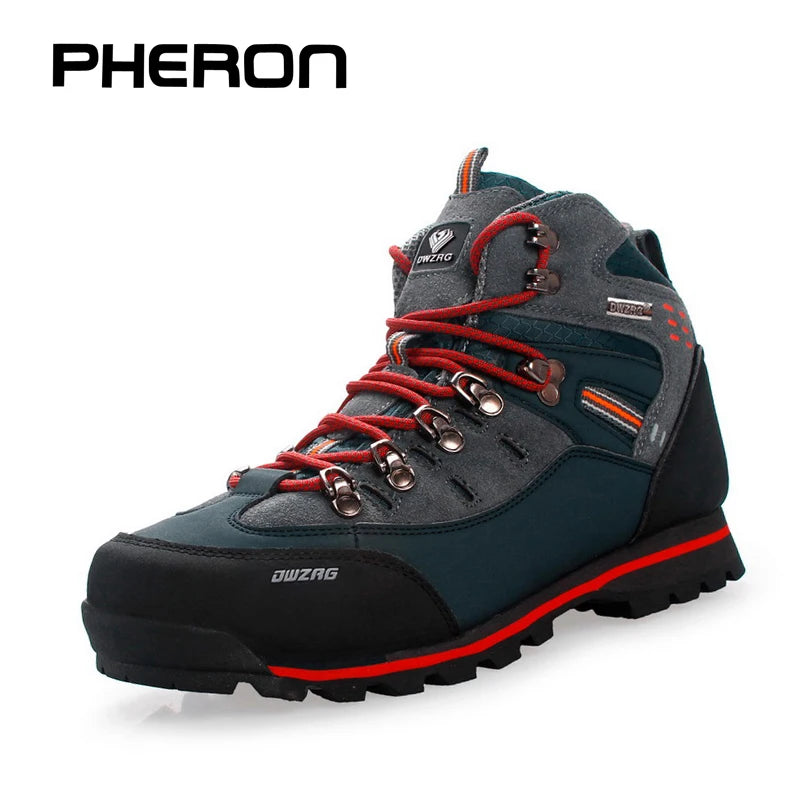Men Hiking Shoes Waterproof Climbing & Fishing