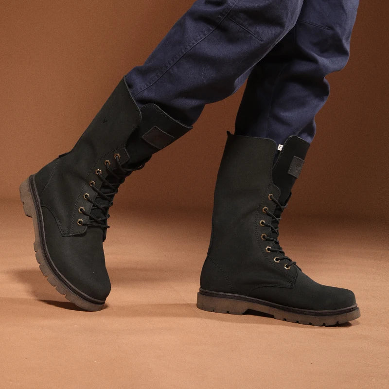 Leather Men's Hiking boots waterproof