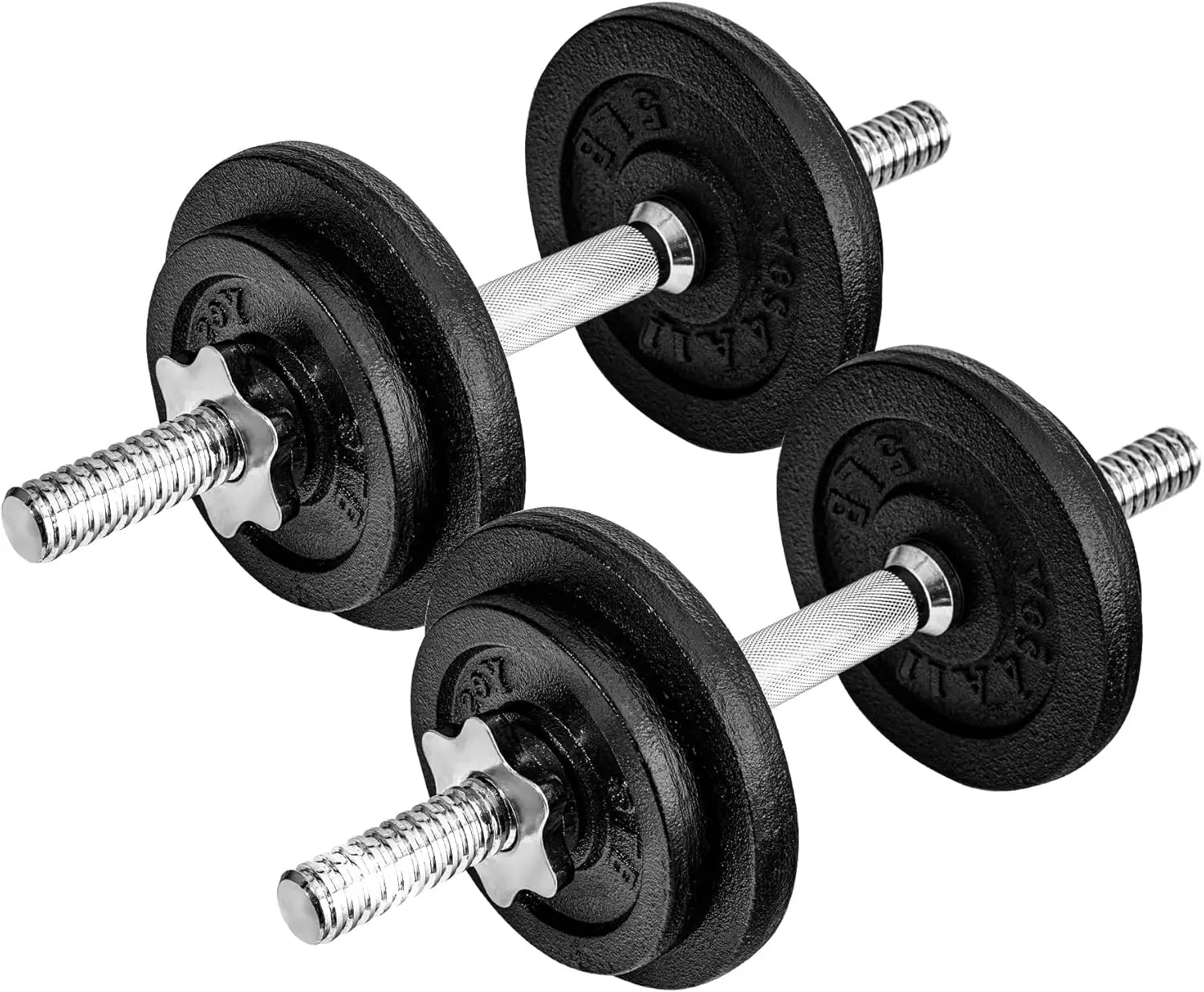 Adjustable Dumbbell Set with Weight Plates, 40lbs to 200lbs
