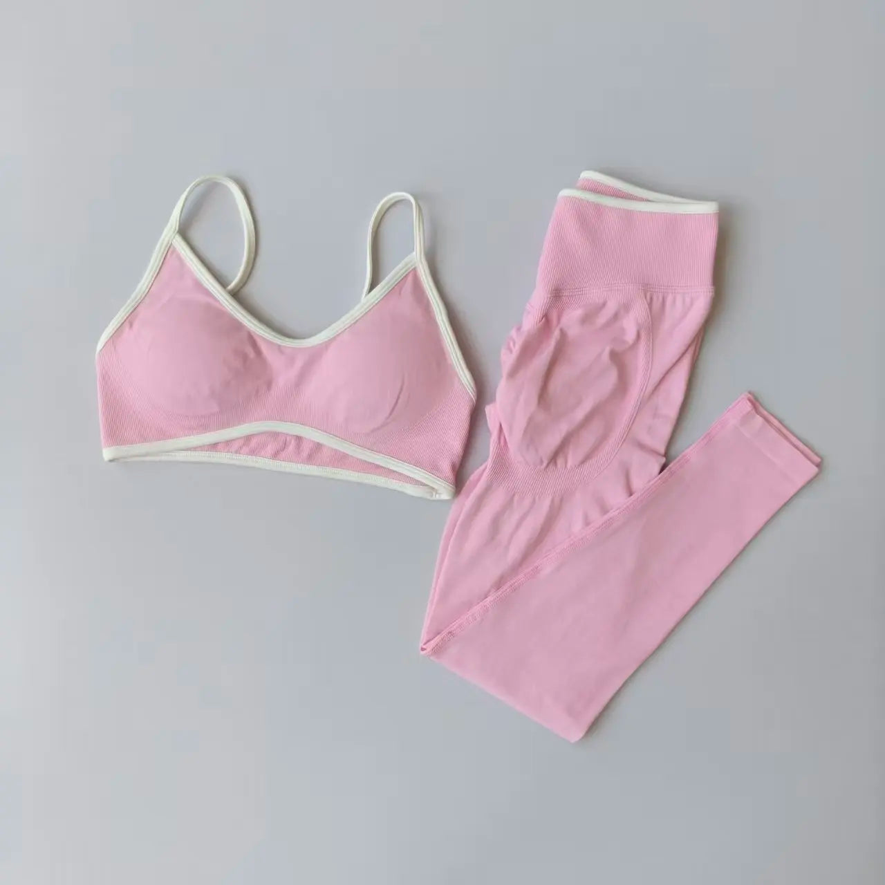 Sports Bras and Leggings High Waist Fitness Gym Suits