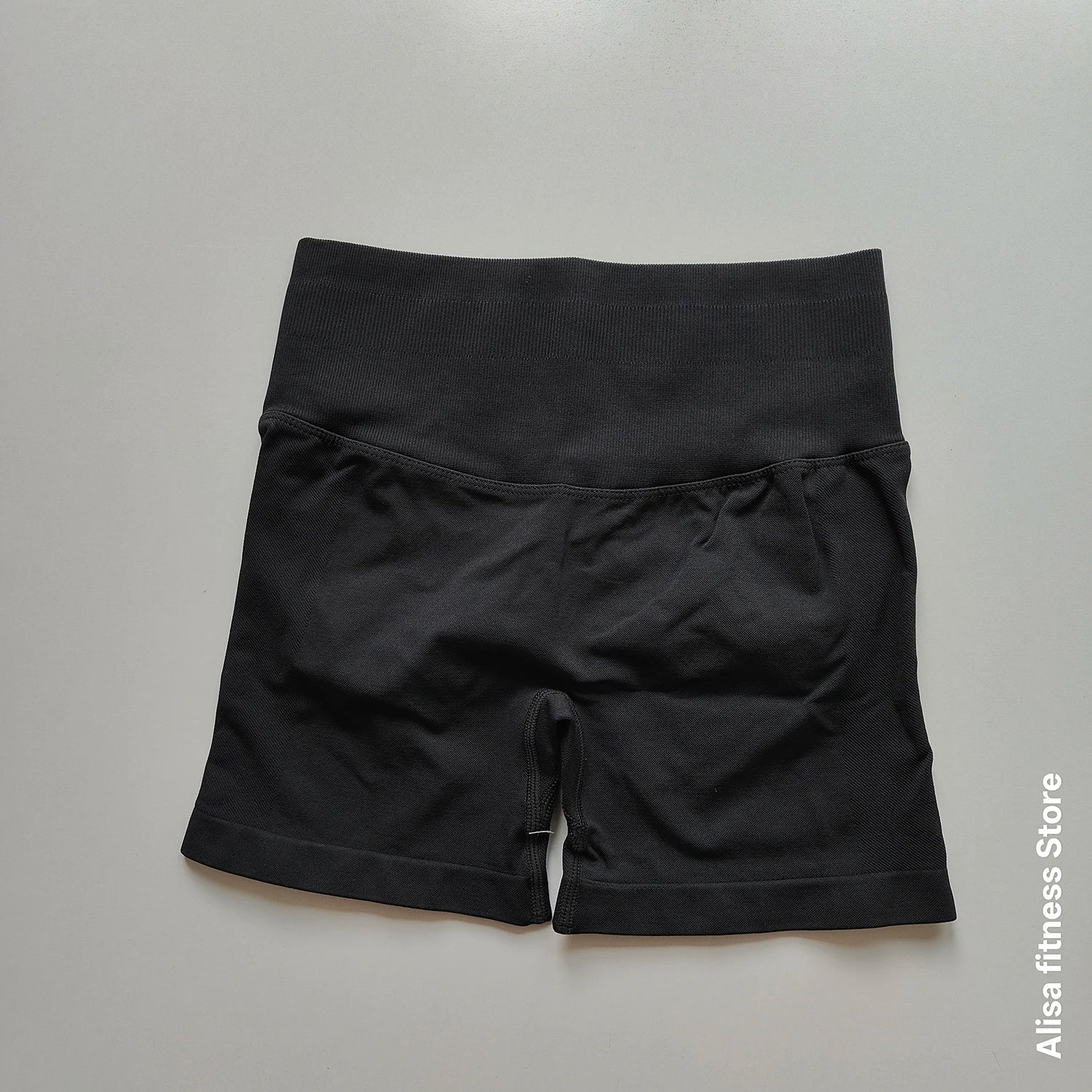 Summer High Waisted Yoga Shorts Tummy Control