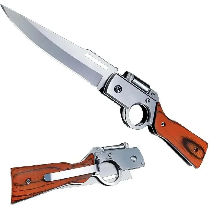 AK47 Pocket Folding Knife Tactical For Camping Hunting Survival
