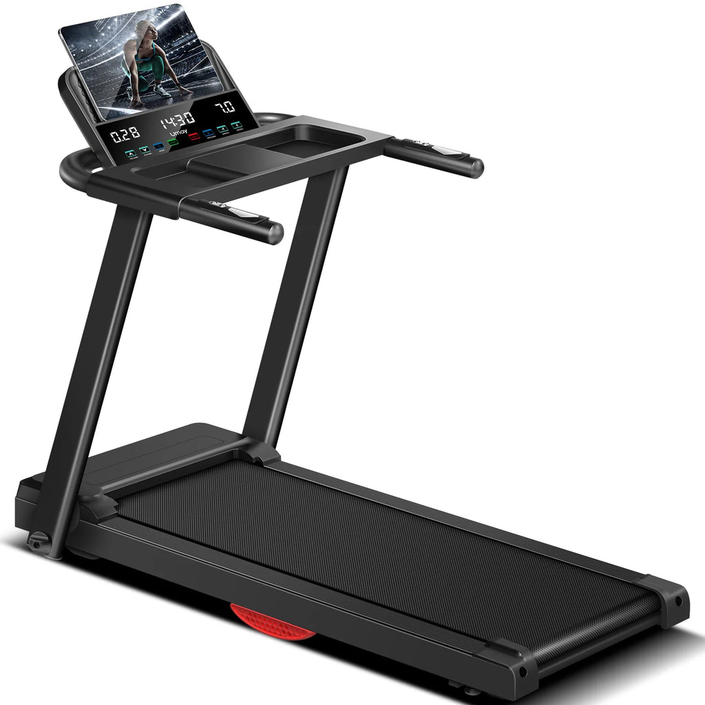 3.0HP Brushless Foldable Home Treadmill | 300LB Capacity