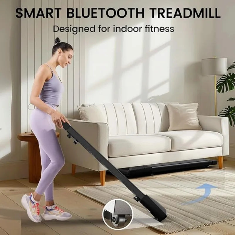 Superun  2-in-1 Home/Office 2.5 HP Walking Treadmill  with APP & Remote Control