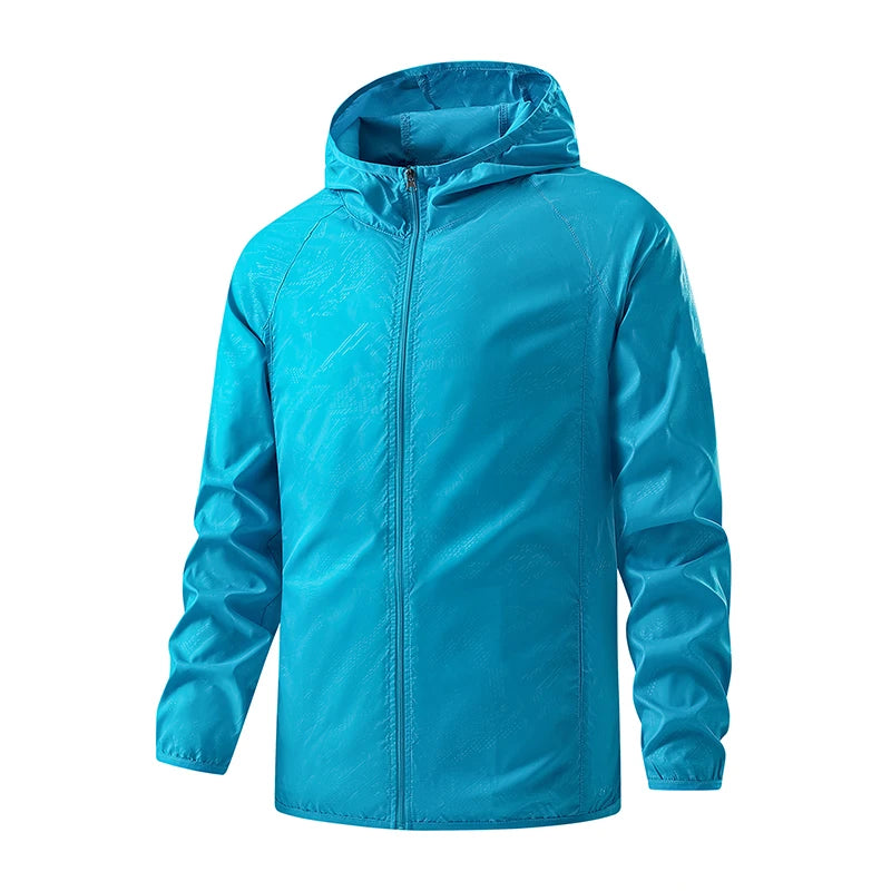 Men Women Hiking Jackets Waterproof Windbreaker Rain Coat