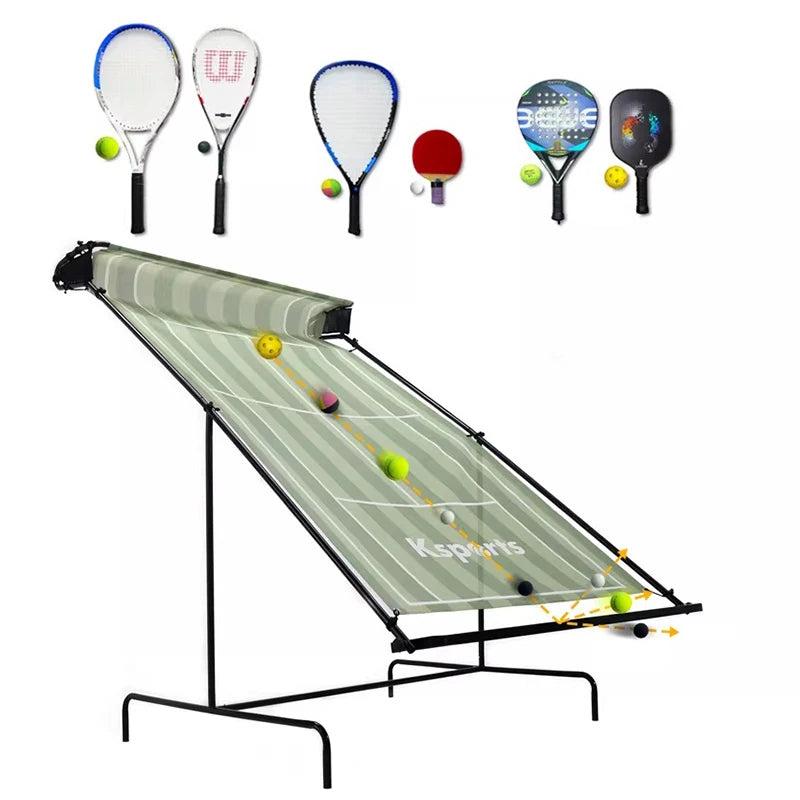 Waterproof Tennis Trainer Rebound Net Adjustable Angle