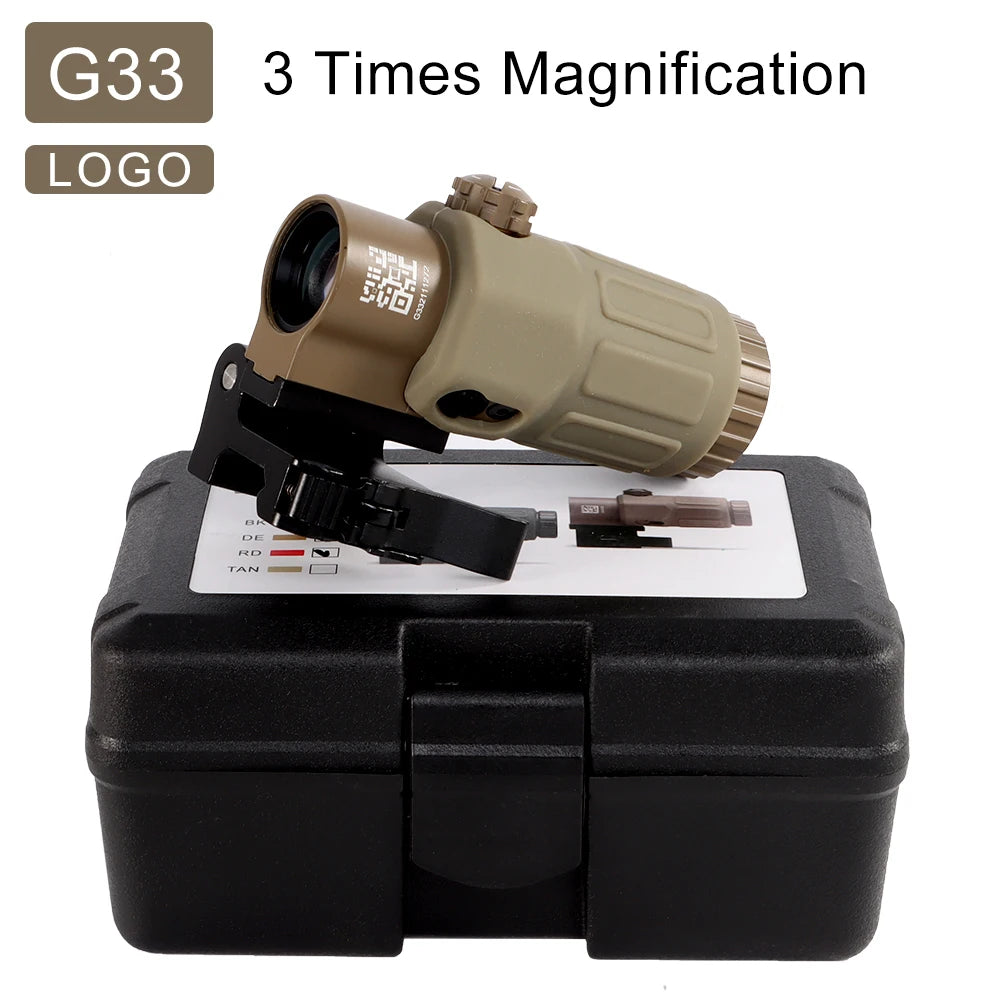 Tactical Eotech G33 G43 G45 Sight Fixed 3X 5X Magnifier Scope