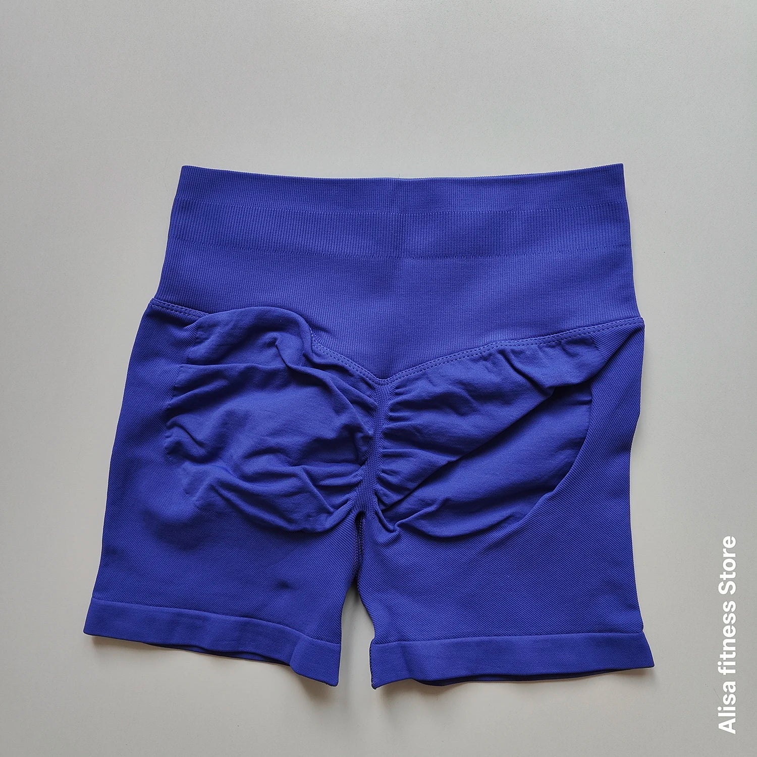 Summer High Waisted Yoga Shorts Tummy Control