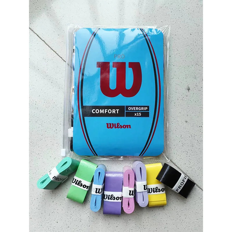 15PCS Wilson Tennis Racket Over grip Sweat Band