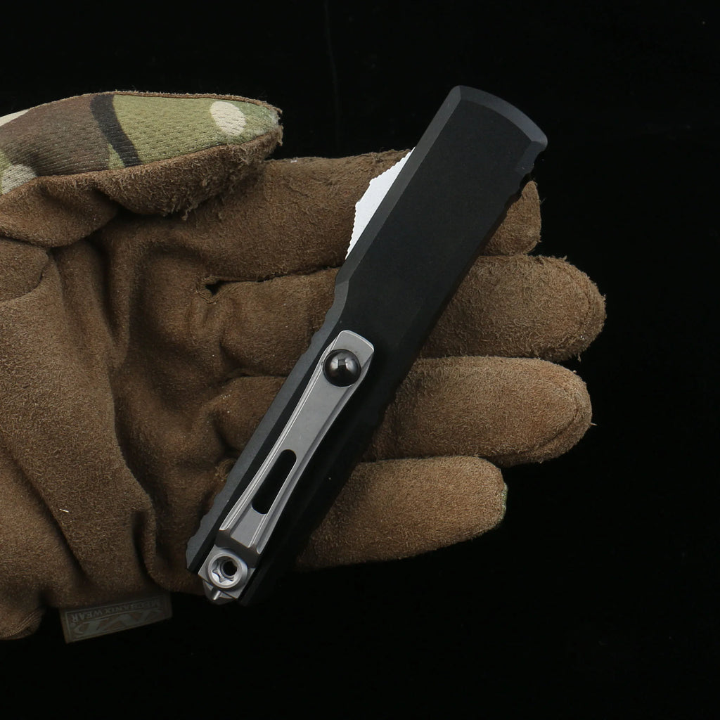 D2 Steel Blade Hardness Aviation Aluminum Handle Portable EDC knife