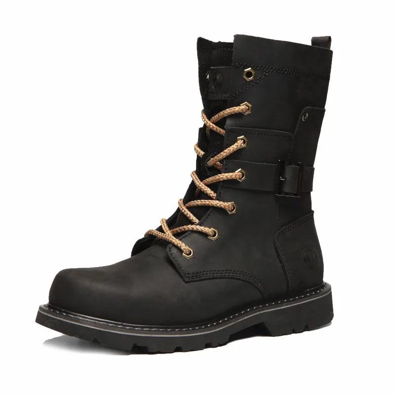 Leather Men's Hiking boots waterproof