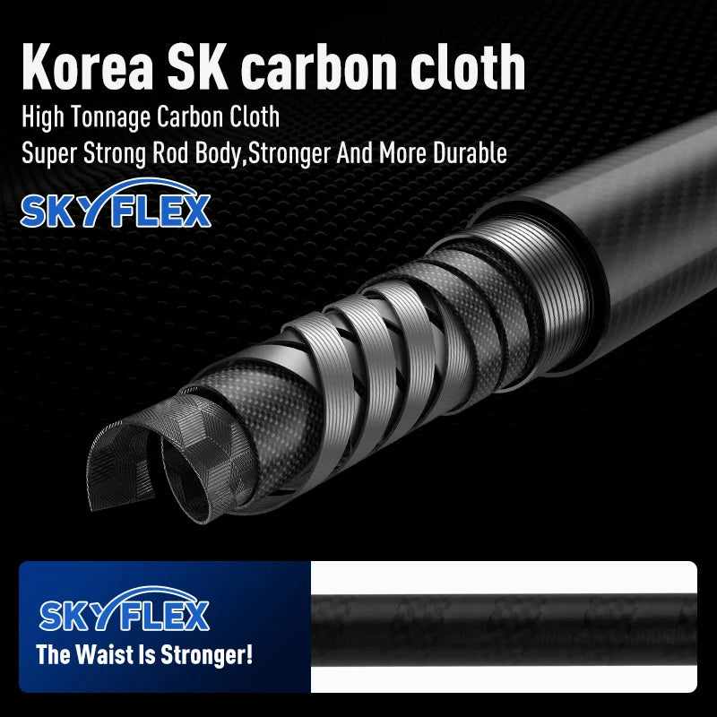 Yoofish BLUE shorecast Breakwater Bass Rod