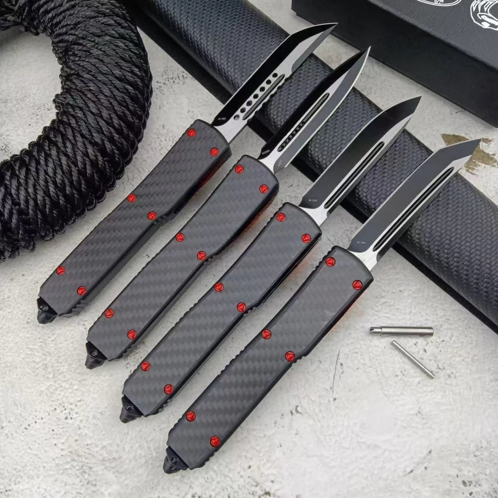 UT85 Folding Knife D2 Blade Outdoor Camping and Hunting