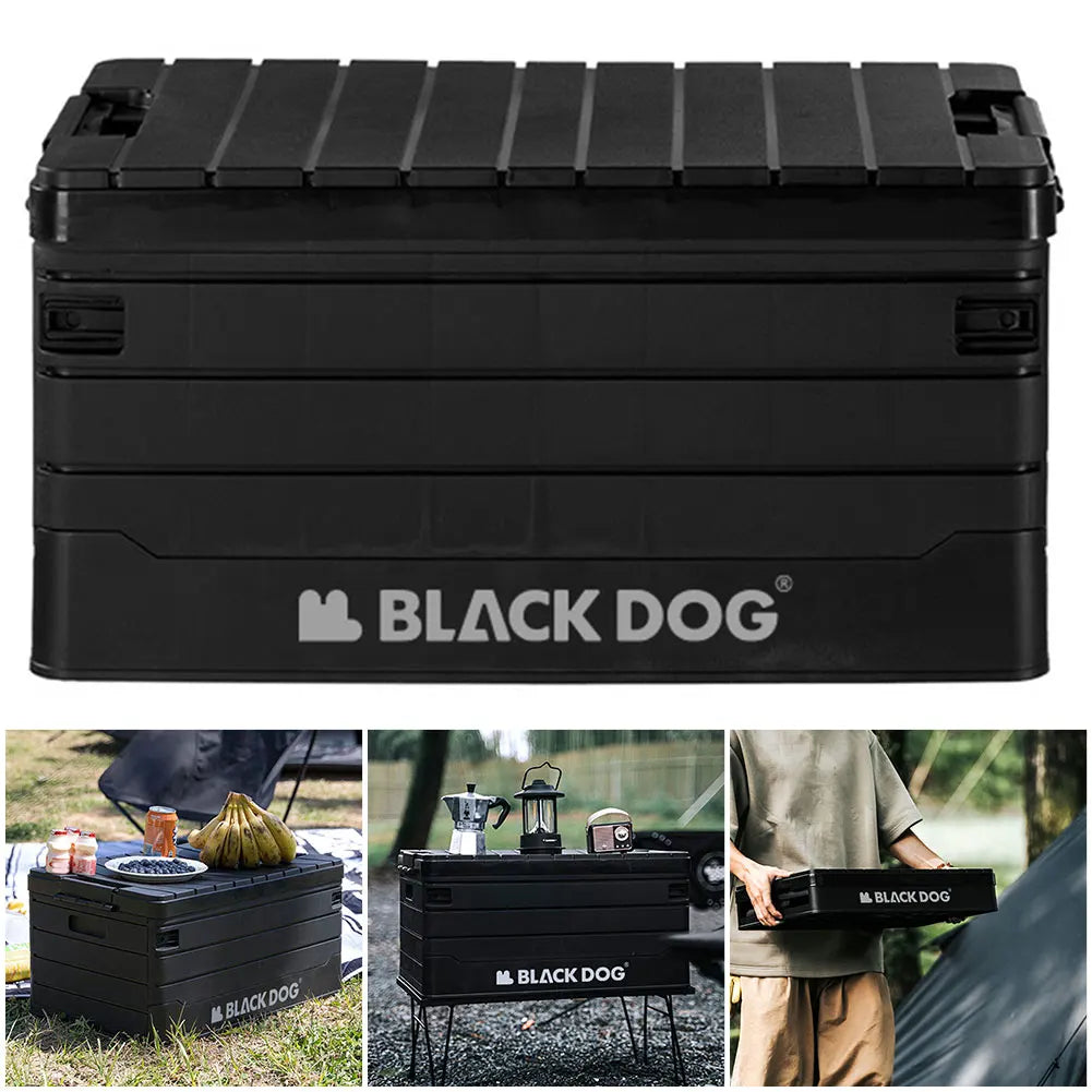60L Camping Foldable Storage Bin for Outdoor