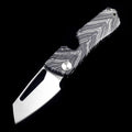 Winter blade Damascus G10 handle VG10 blade ceramic bearing folding knife