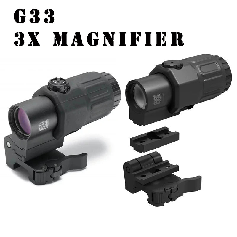 Tactical Eotech G33 G43 G45 Sight Fixed 3X 5X Magnifier Scope
