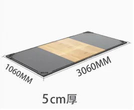 SRJOINFIT Free customization weightlifting platform, solid wooden board
