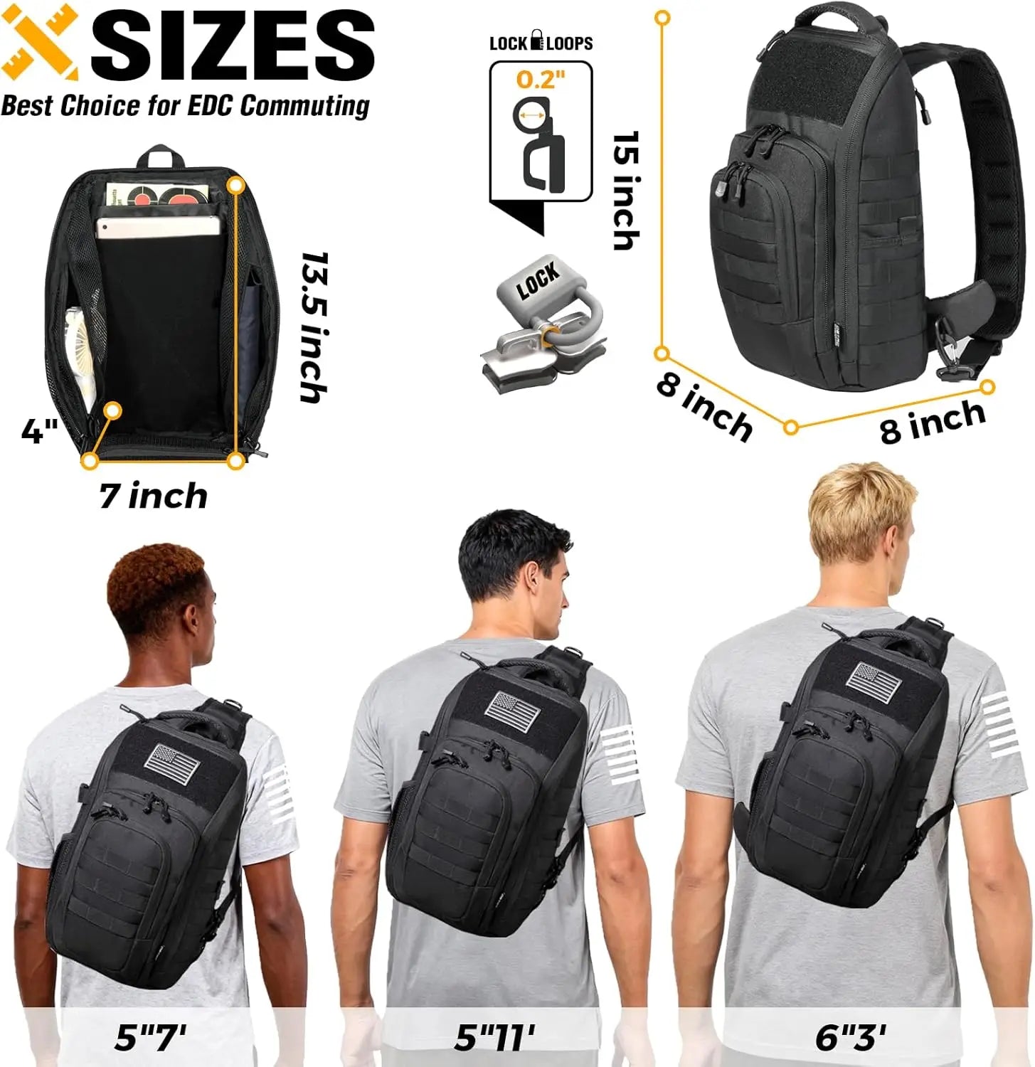 DBTAC 10L Tactical EDC Backpack