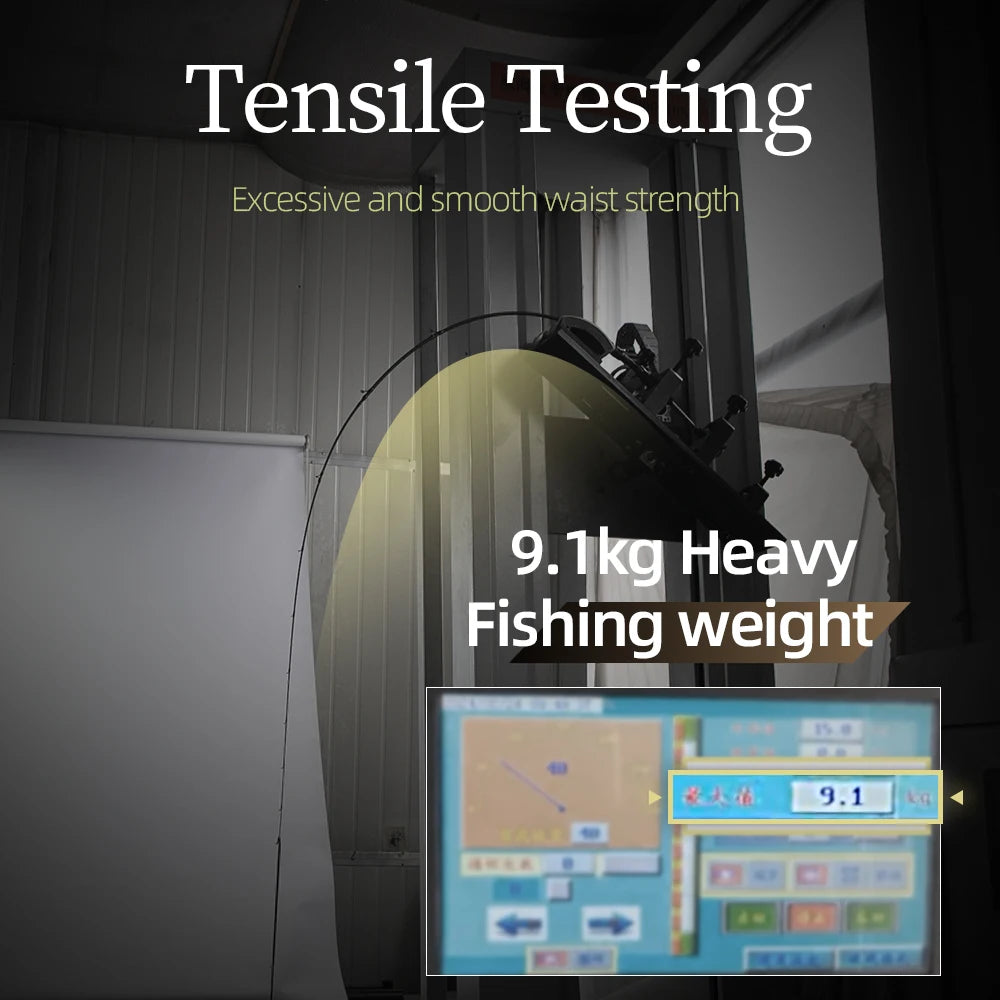 FISHINGFANS 46T CARBON TITANIUM FRAME TZ GUIDE 60° L LIGHT FISHING ROD