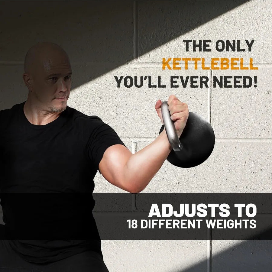 Adjustable Kettlebell Set [] Kettle Bell Weight Set