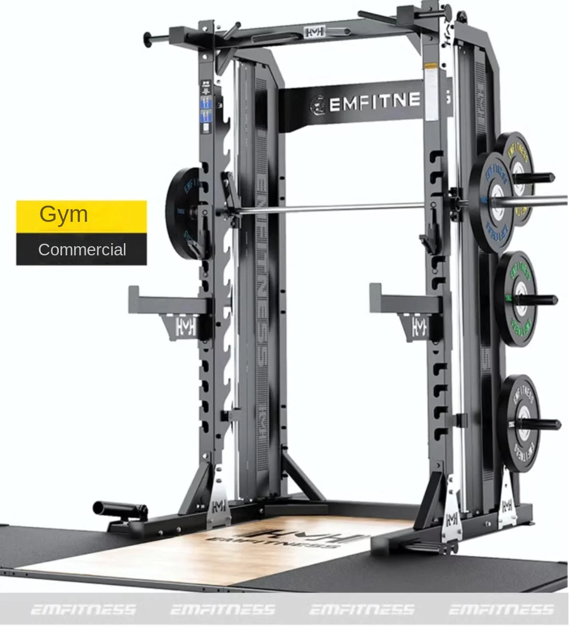 SRJOINFIT Free customization weightlifting platform, solid wooden board