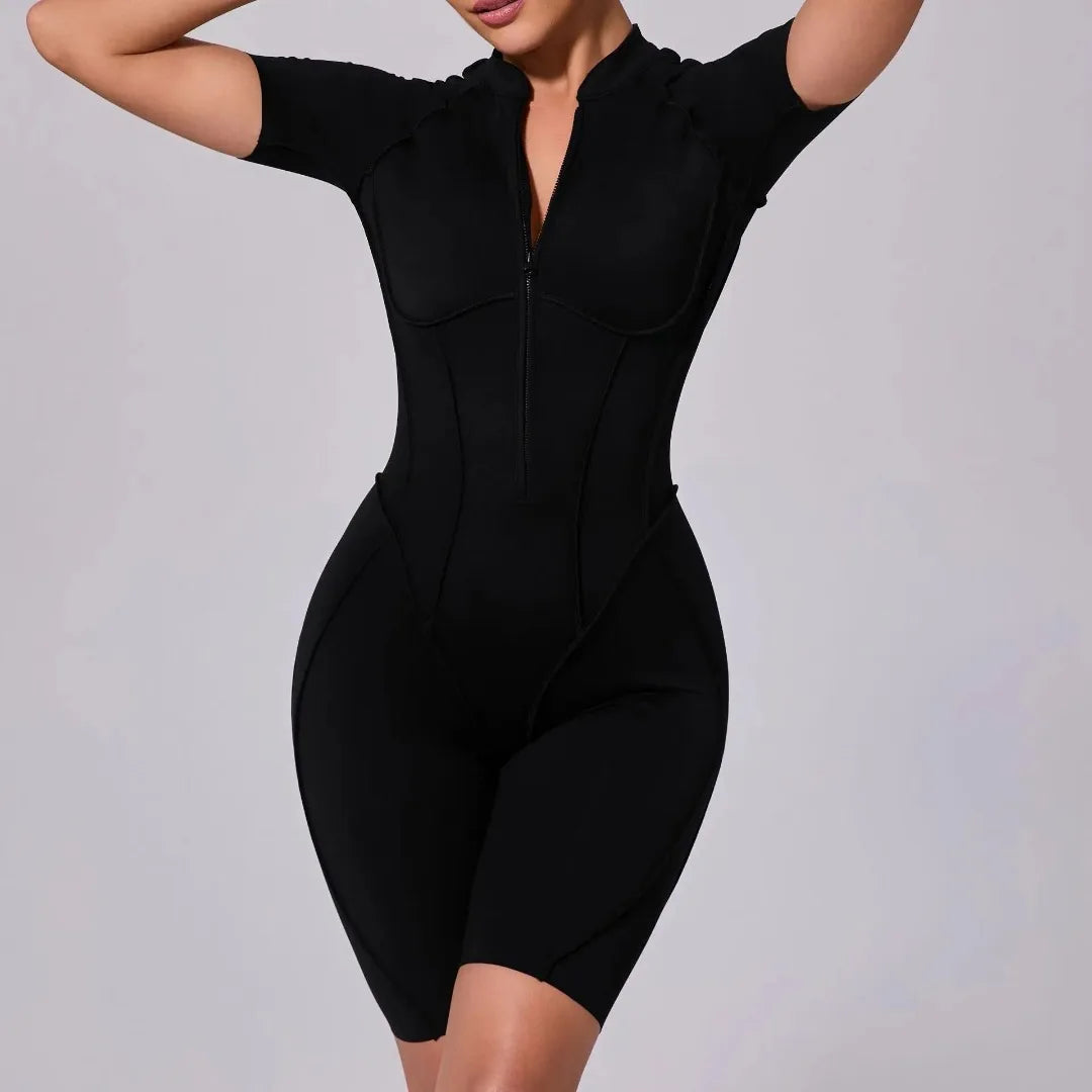 Women's Backless Hip Lift Yoga Jumpsuit