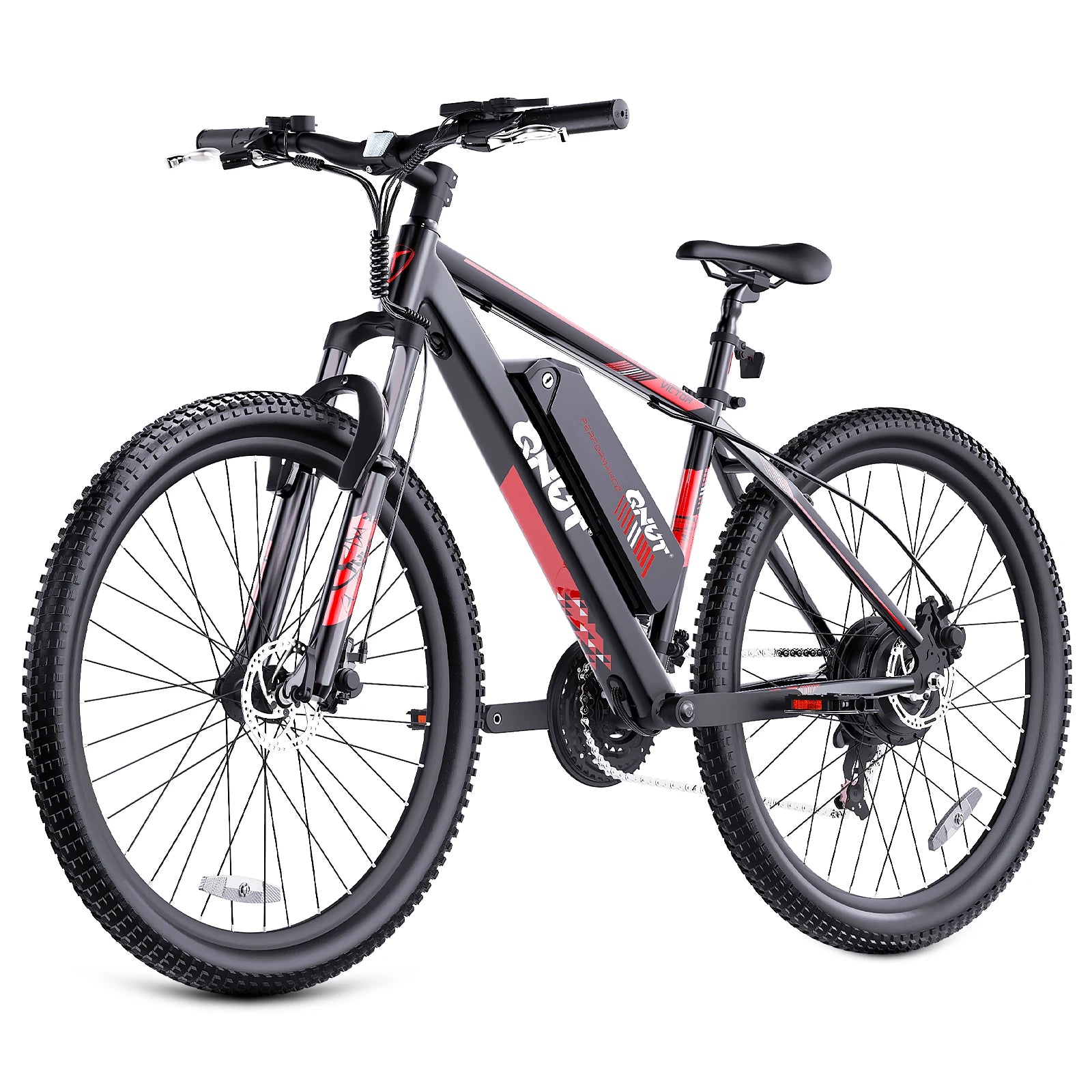 26" Electric Bike For Adults, Electric Mountain Bike With 1000w Peak Motor