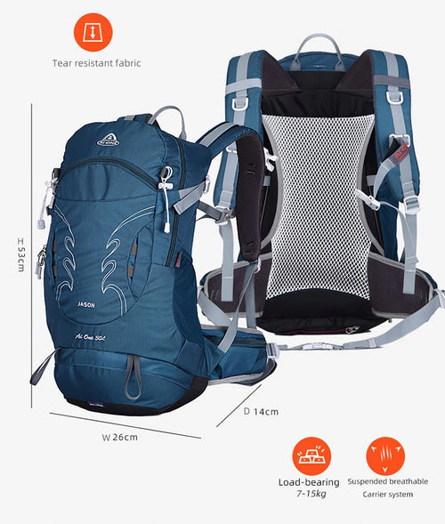30L Outdoor Hiking Backpack for Men Sports Climbing Bag