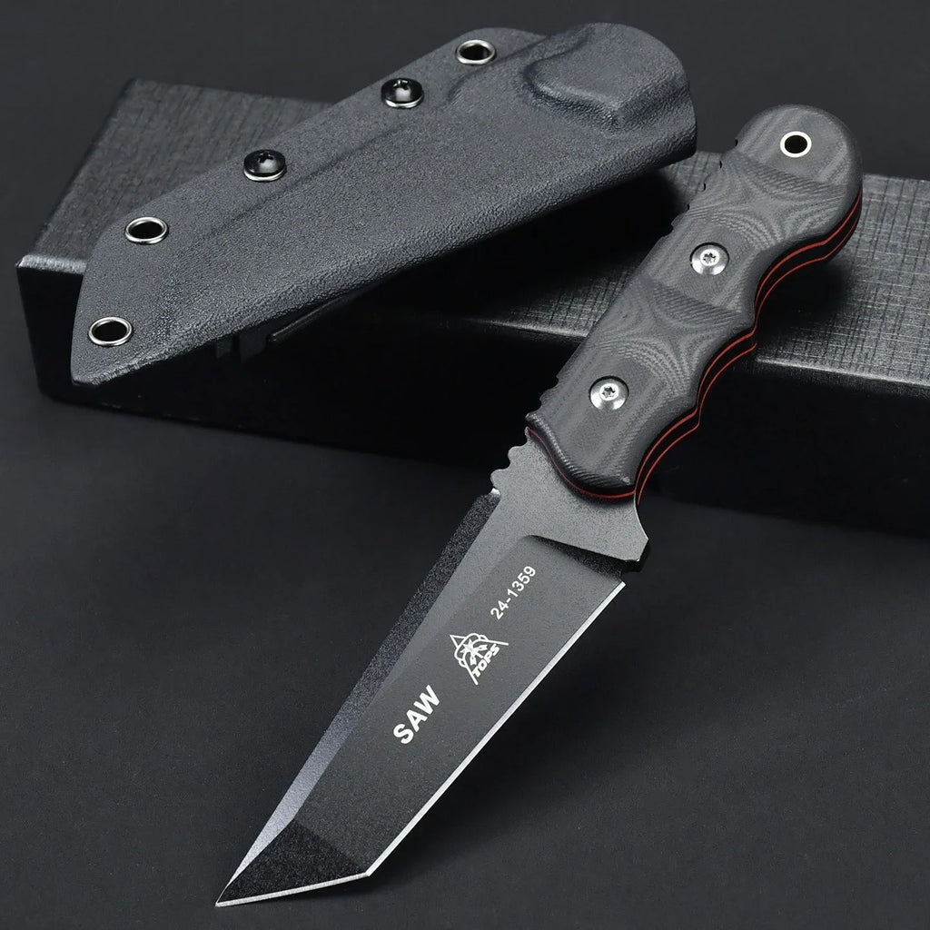 TOPS Advanced Tactical Knife 8Cr13Mov Blade G10 Handle