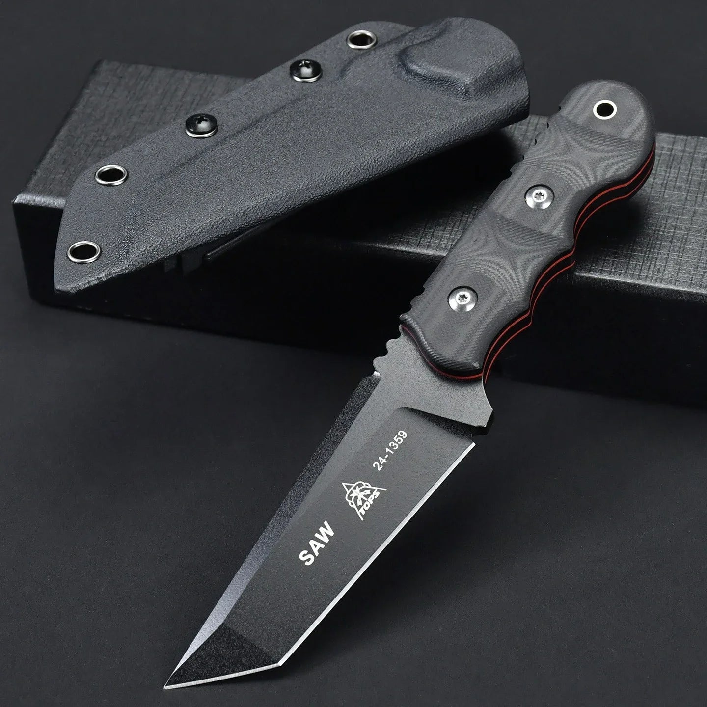 TOPS Advanced Tactical Knife 8Cr13Mov Blade G10 Handle
