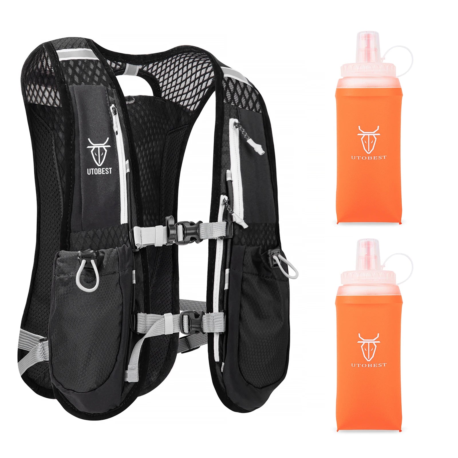 UTOBEST Trail Running Backpack 5L Ultra Lightweight Hydration Vest