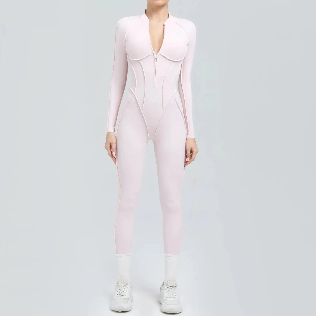 Women's Backless Hip Lift Yoga Jumpsuit
