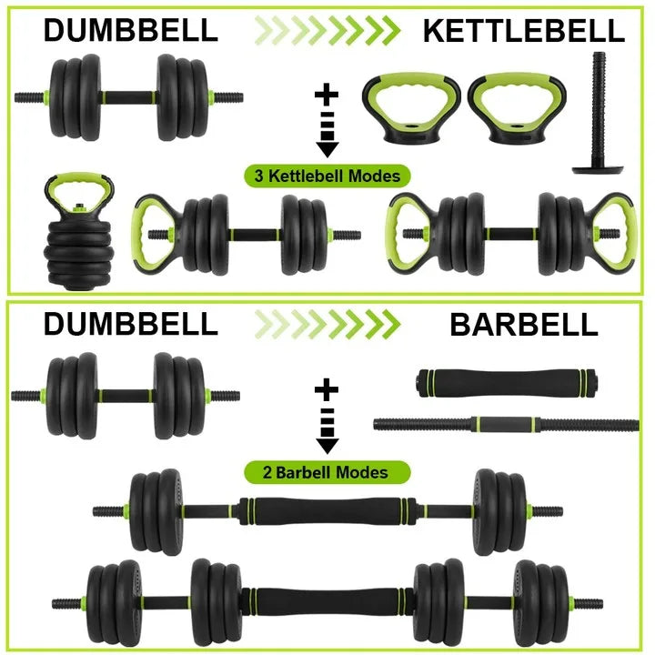 Adjustable Dumbbells 44/66/88Lbs Free Weight Set