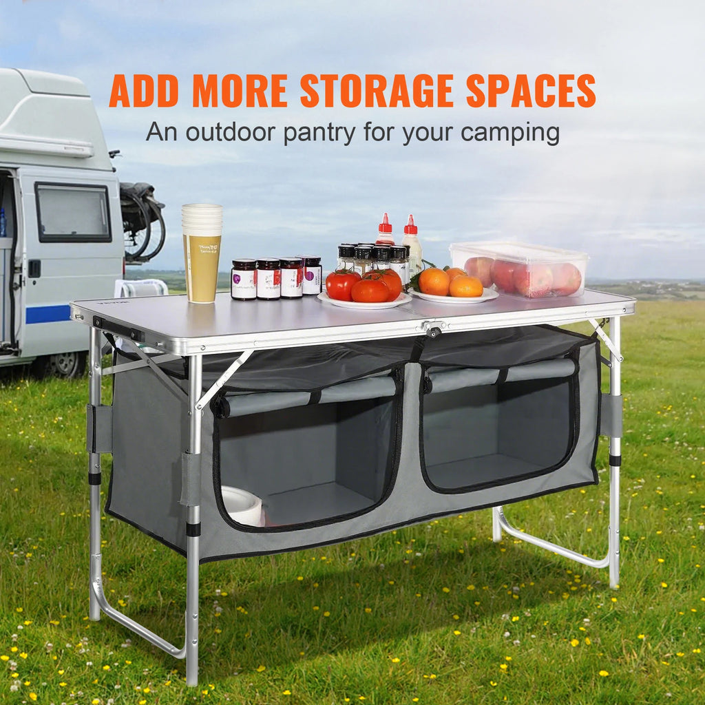 Camping Kitchen Table Quick set-up Folding Table