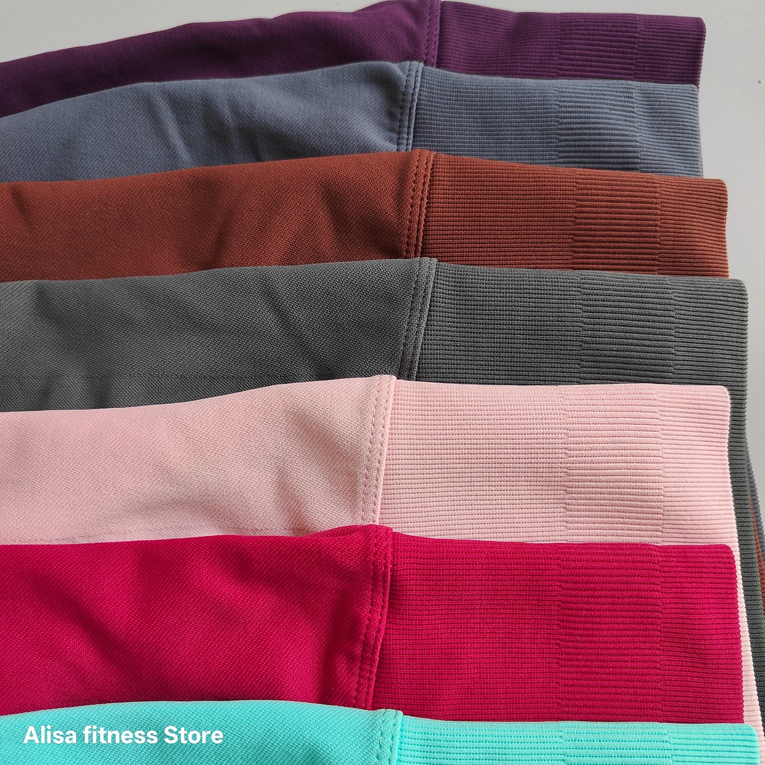 Summer High Waisted Yoga Shorts Tummy Control